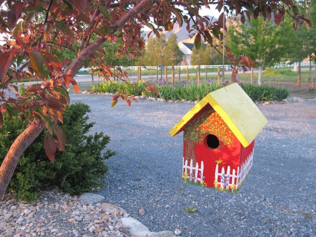 bird house, country whimsy, country